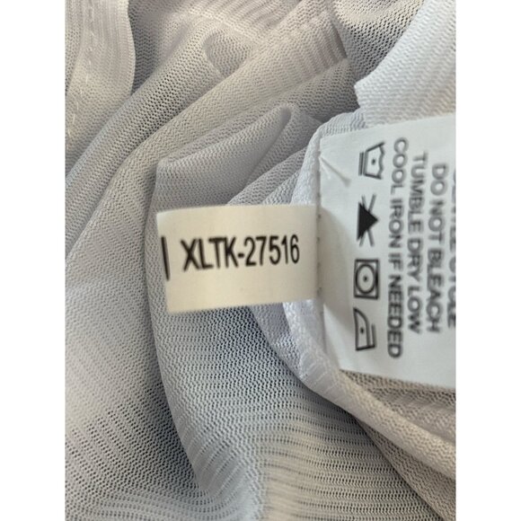 Mud Pie Womens Blue & White Sleeveless Shift Dress Size M Polyester Blend - Picture 7 of 9